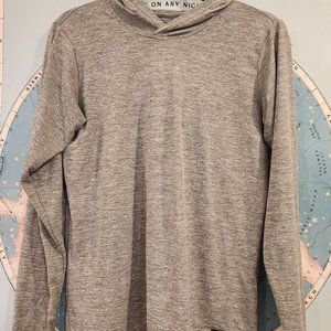Patagonia Capilene Cool Daily Hoodie Top Heather Grey Sz M